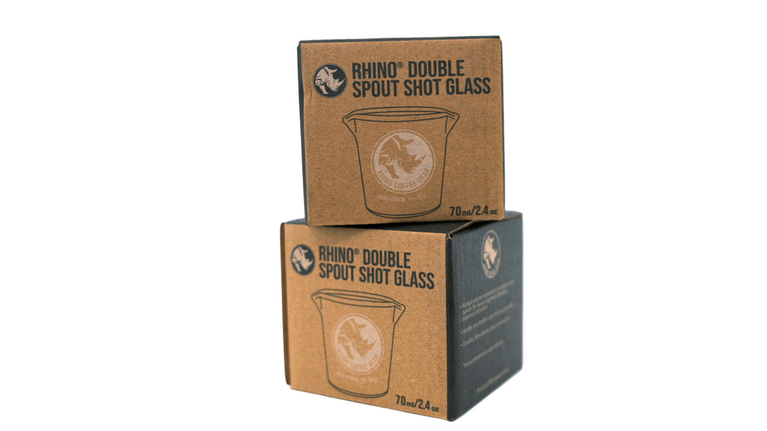 Rhino Double Spout Shot Glass