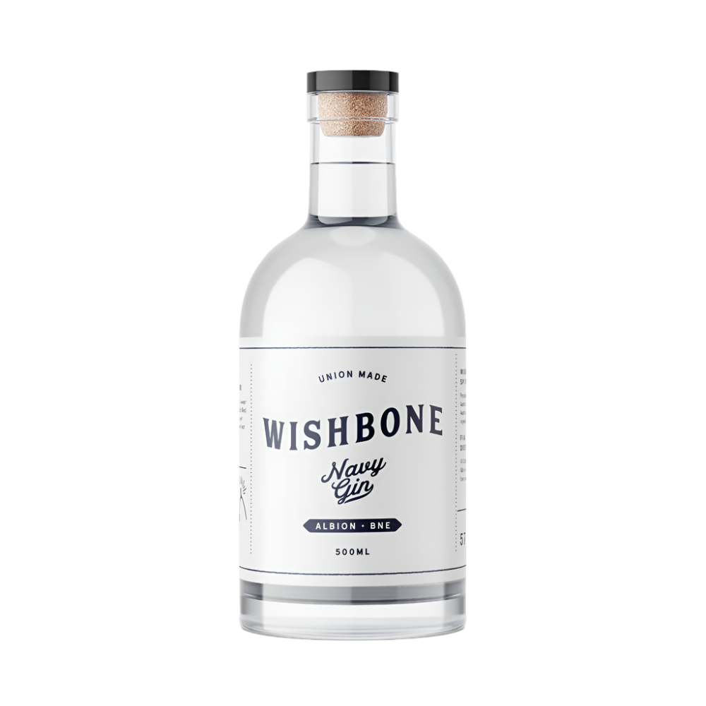 Wishbone Navy Strength Gin – Fonzie Abbott