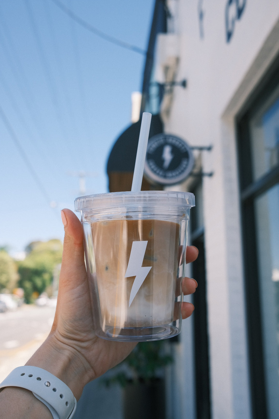 Fonzie Abbott Plastic Cold Reusable Cup