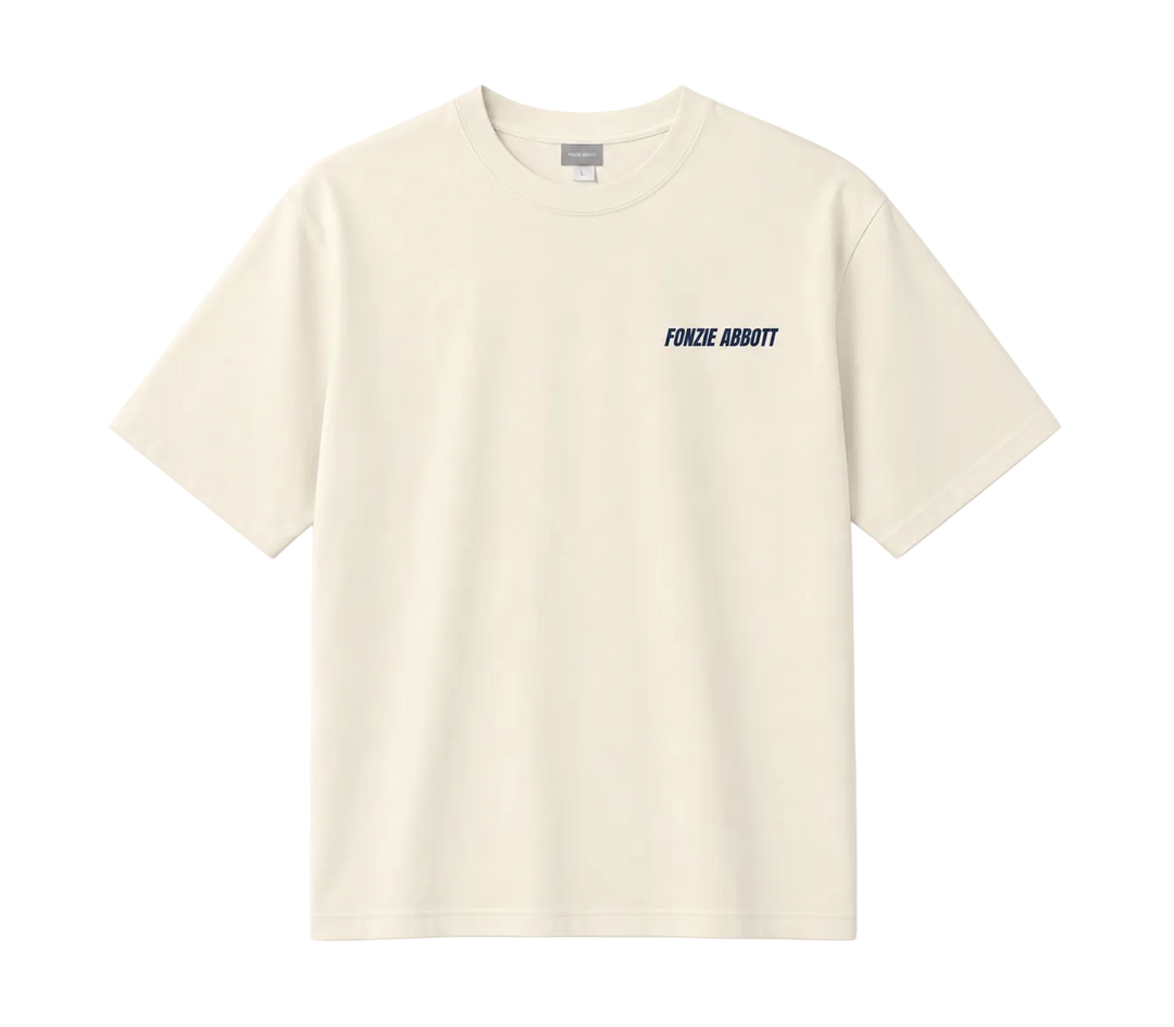 Fonzie Abbott Running &amp; Coffee Oversized Tee