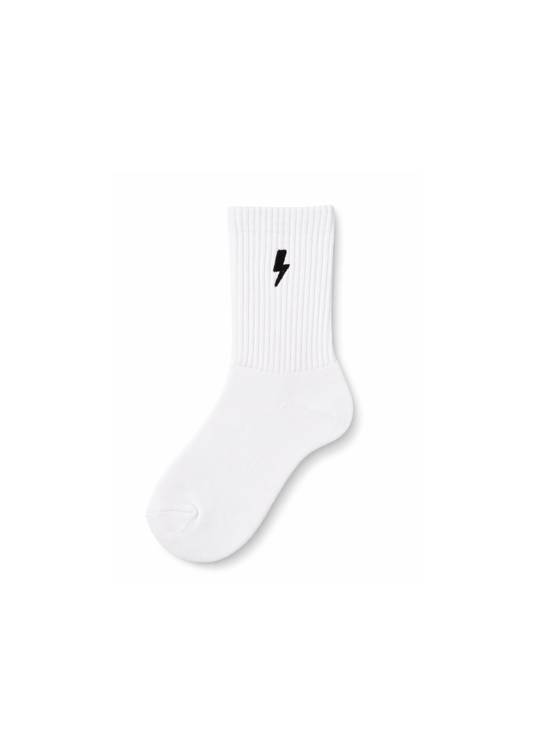 Fonzie Abbott Lightening Bolt Logo Socks