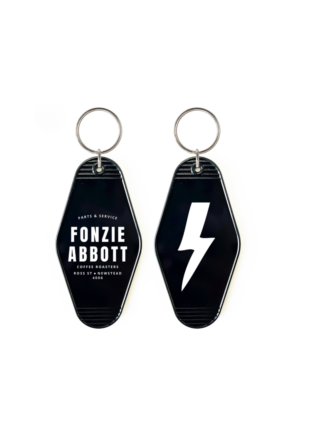 Fonzie Abbott Retro Keyring