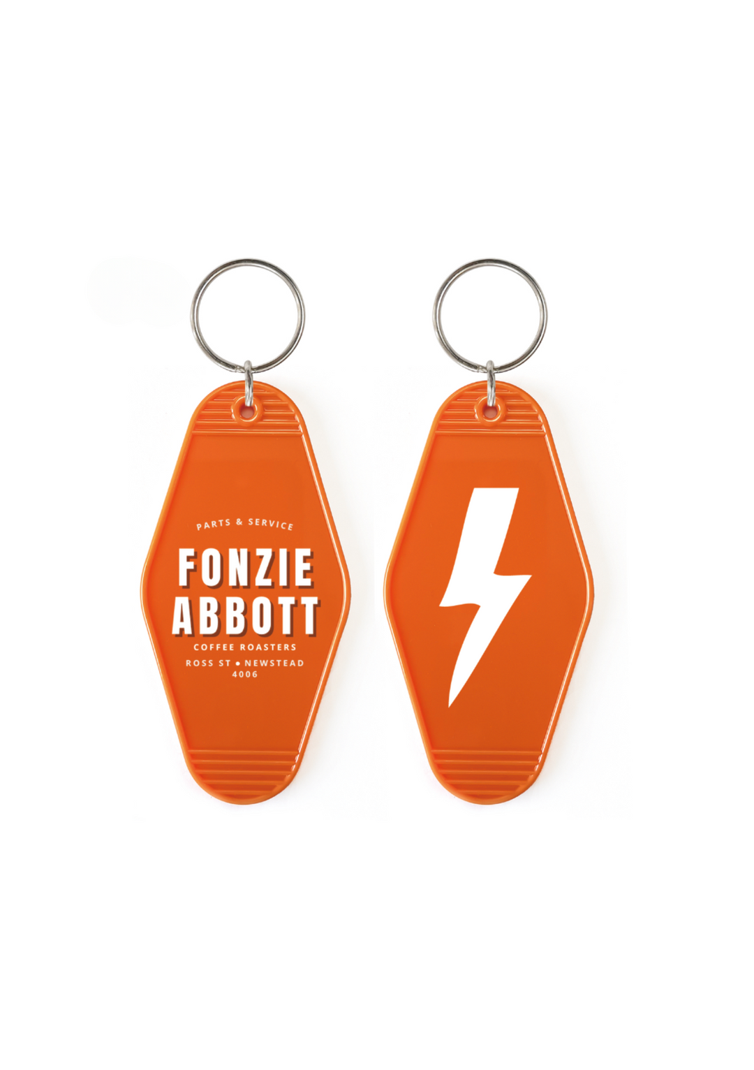 Fonzie Abbott Retro Keyring