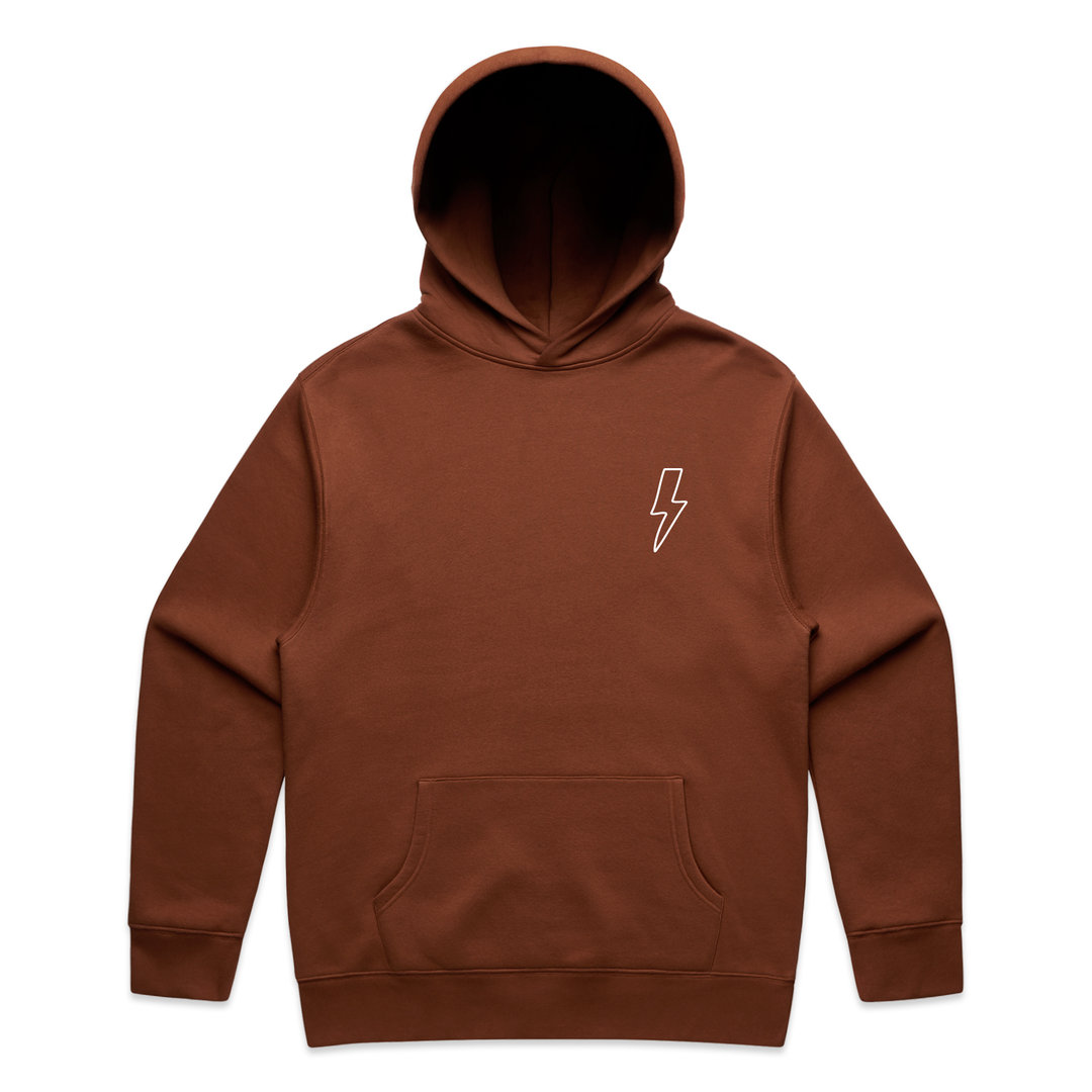 Fonzie Abbott Coffee Roasters Wave Hoodie - Clay