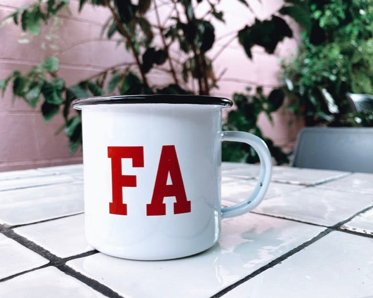 FA Enamel Camp Mug