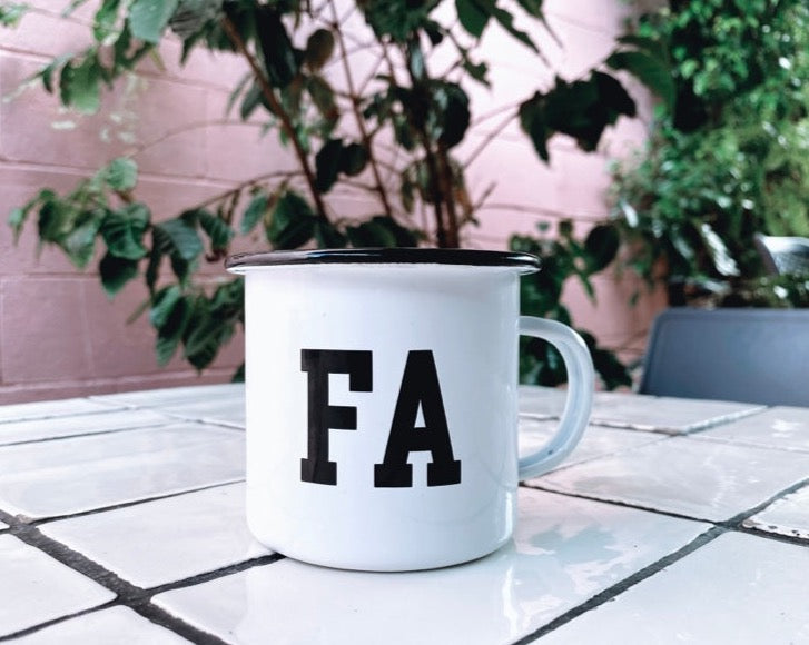 FA Enamel Camp Mug