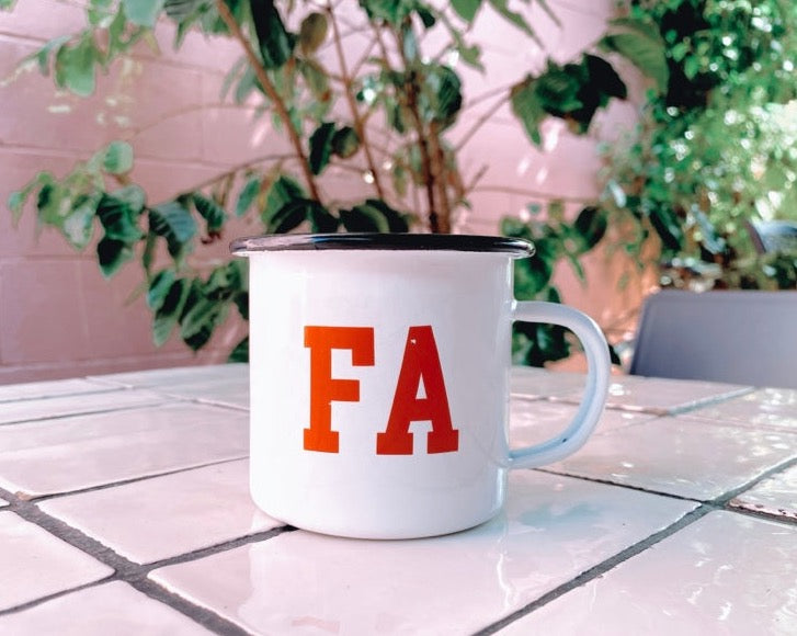 FA Enamel Camp Mug